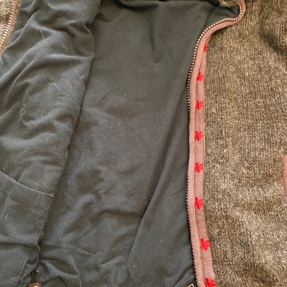 Laundromat wool fleece quilted sweater - Picture 7 of 9